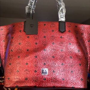 New MCM Medium Tote